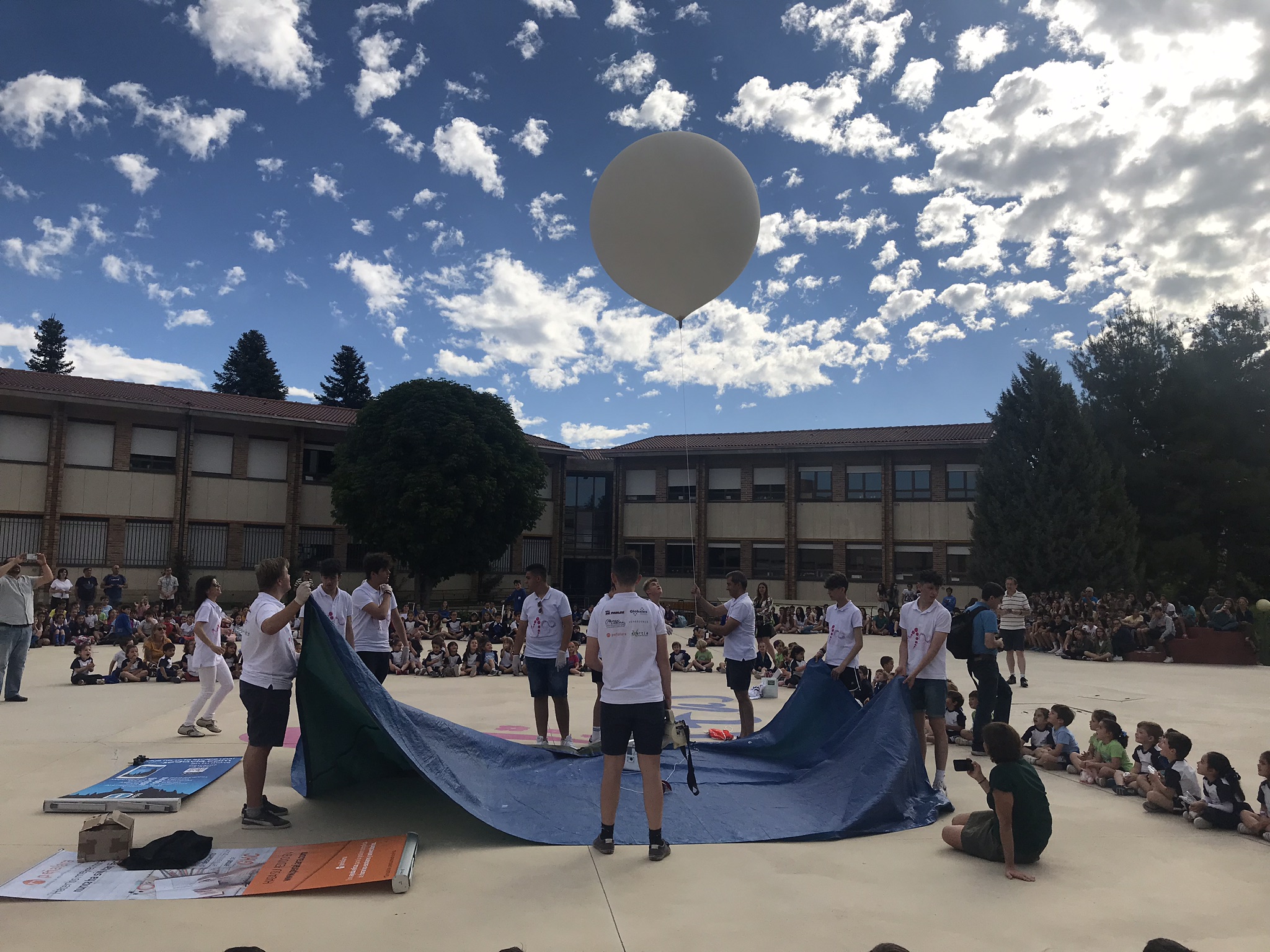 Globo a la estratosfera